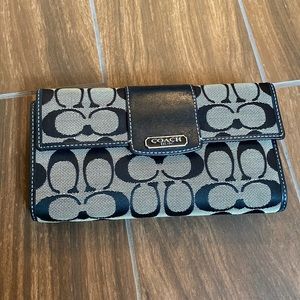Coach wallet and check cover